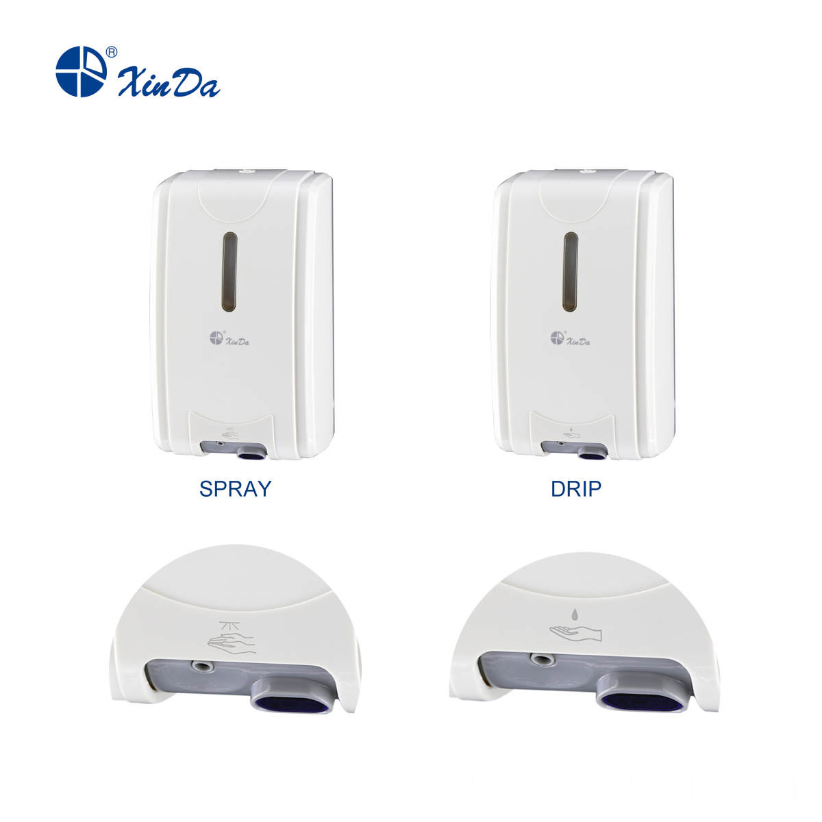 Dispensador automático de jabón tipo spray por inducción Automatic induction spray type soap dispenser